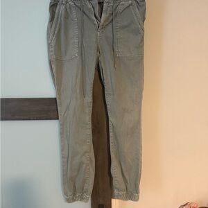 American Eagle Outfitters Light Gray Joggers